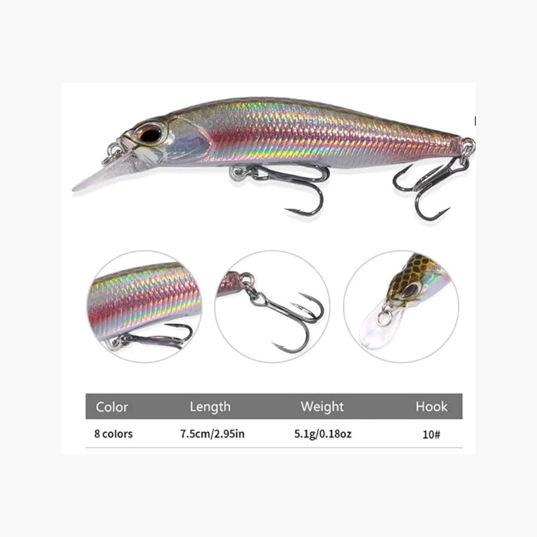 طعوم صيد اصطناعية احترافية (Lures) – محاكاة واقعية لاستهداف الكواسر البحرية 🐟🎣