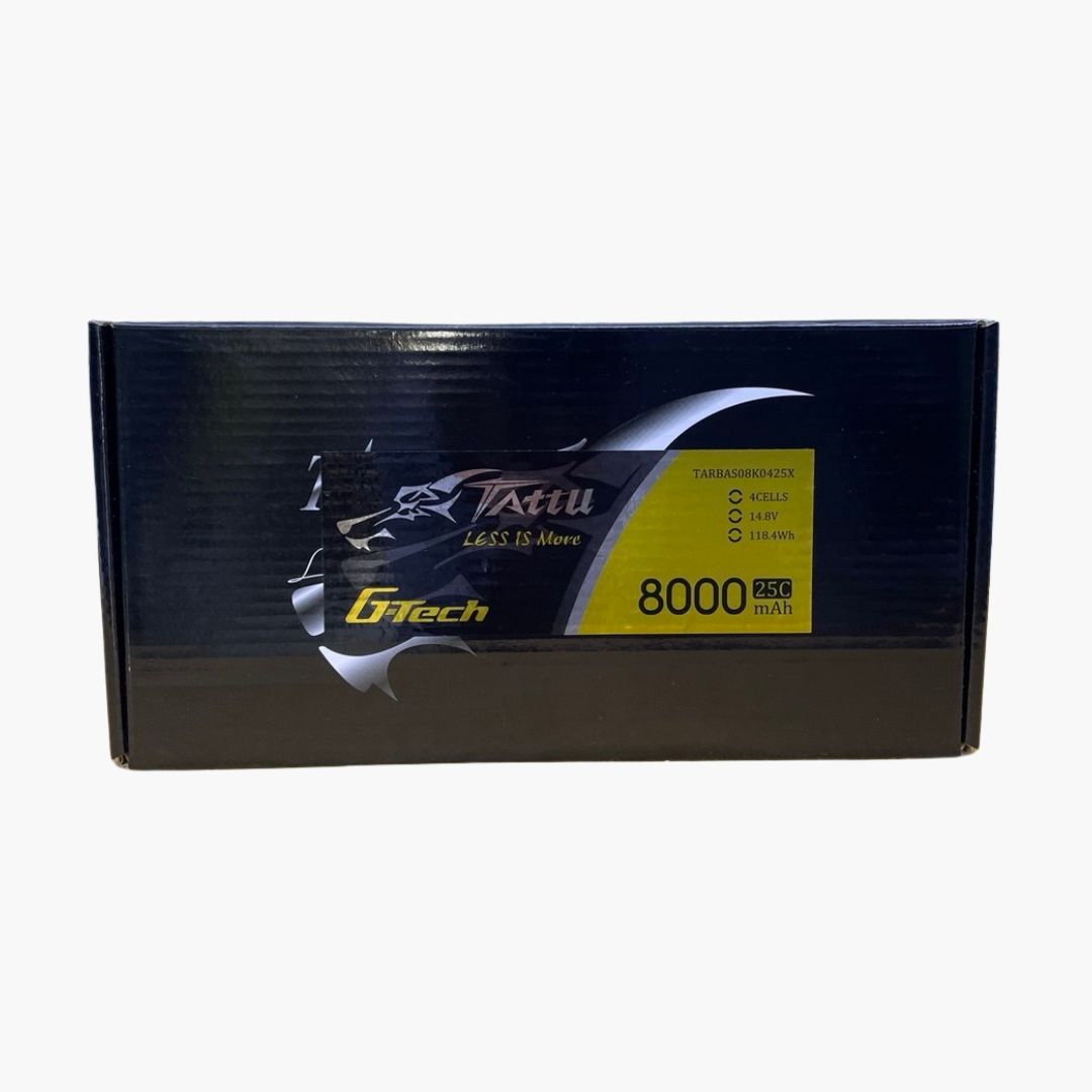 بطارية درون تاتو 8000 mAh – التوازن المثالي بين الوزن والأداء