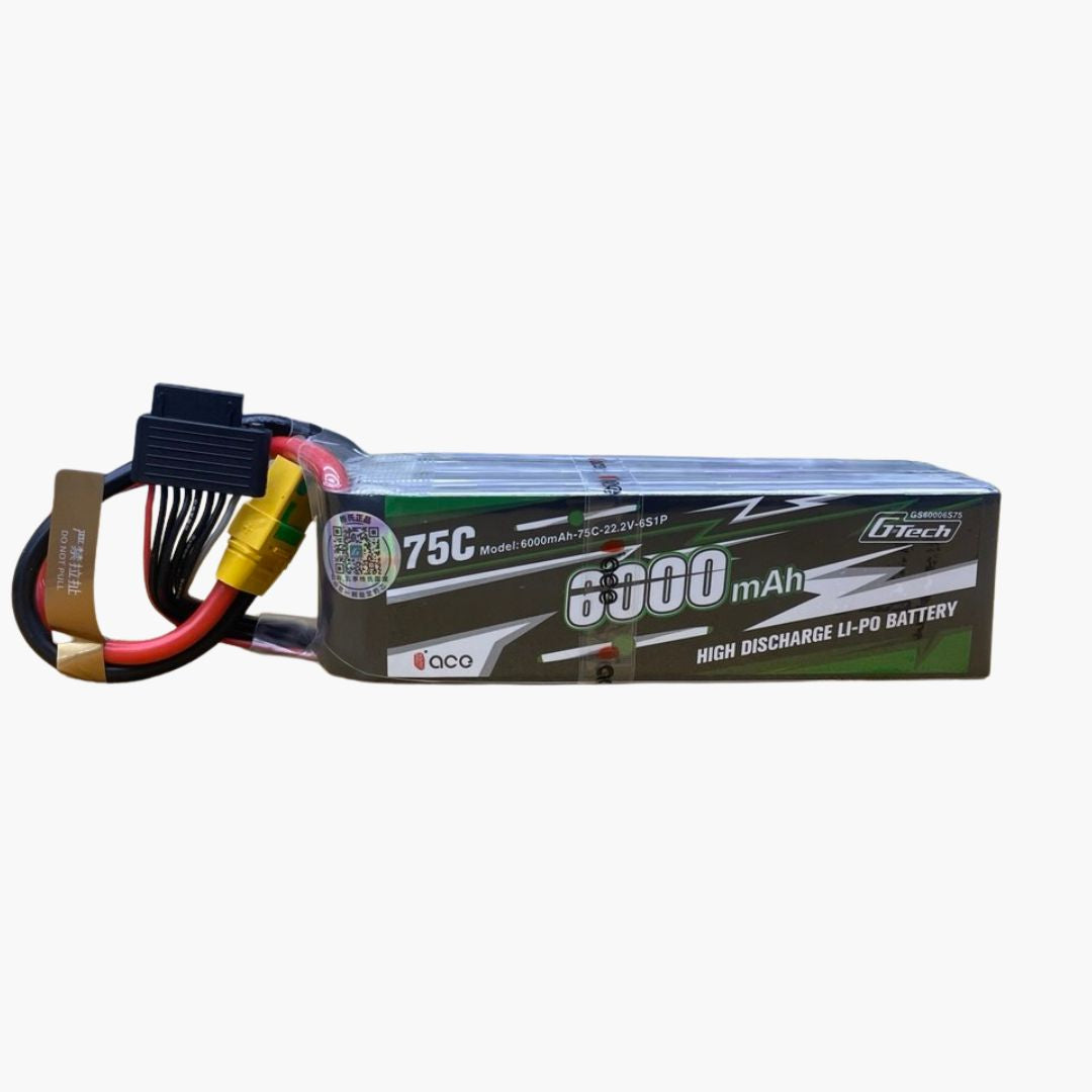 بطارية درون جينز آيس 6000 mAh – التفريغ السريع والسرعة الفائقة