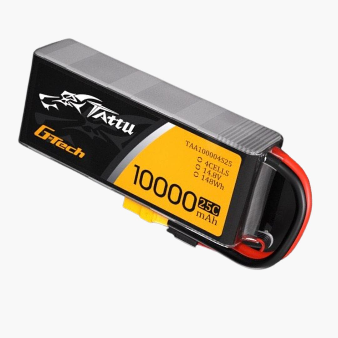بطارية درون تاتو 10000 mAh الاحترافية – طاقة قصوى للمهمات الطويلة